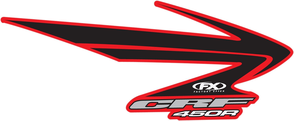 Factory Effex OEM Shroud and Tank Graphics Red 11-05334