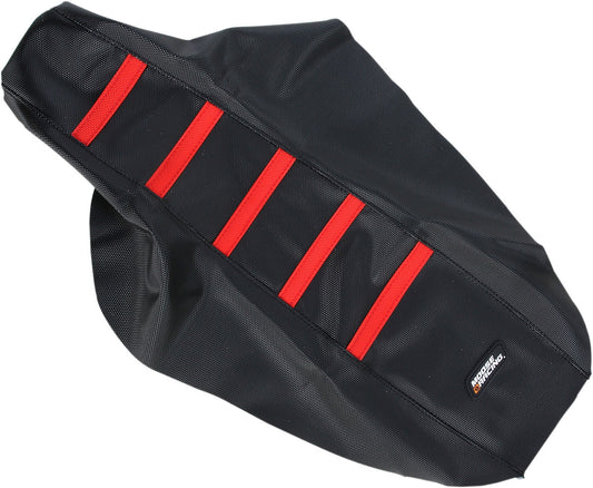 Moose Racing Ribbed Seat Cover Red 0821-1785