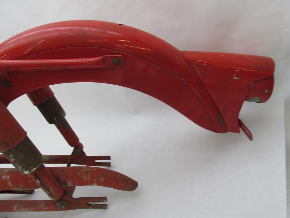 Harley Aermacchi 1966 M50S Red Frame w/ Rear Shocks Swingarm, Fender &