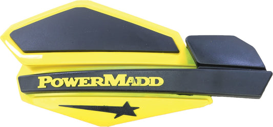 Powermadd Star Series Handguards Suzuki Yellow/Black 34206