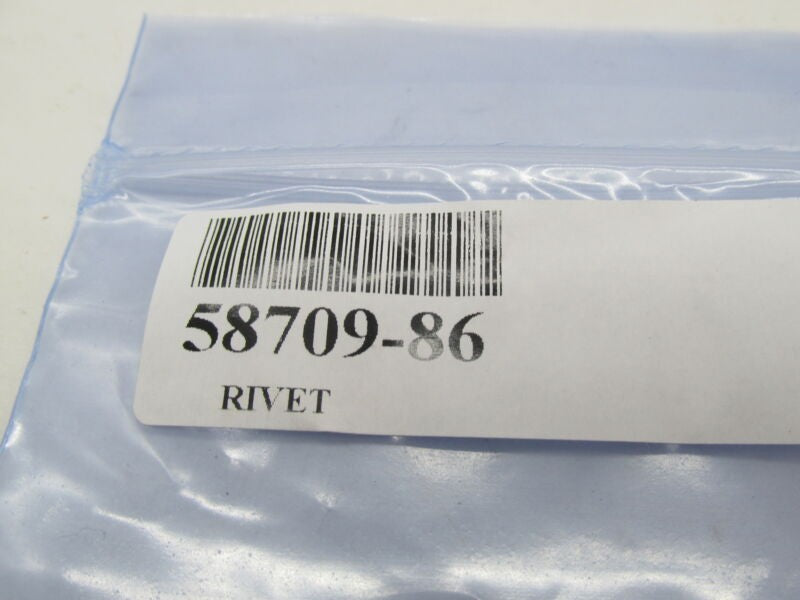 Lot of 4 Harley Davidson Genuine NOS Nylon Rivets 58709-86