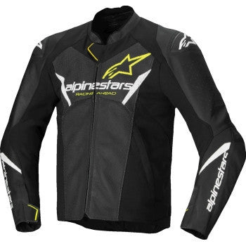 Alpinestars Faster V3 Airflow Leather Jackets Black 44 3103625-125-54
