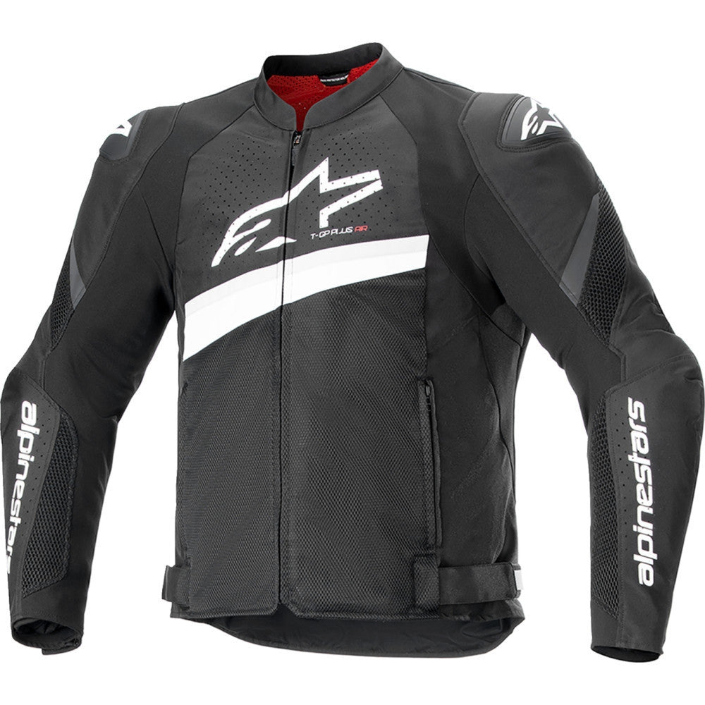 Alpinestars T-GP Plus R V4 Airflow Jackets Black/White Md 3300624-12-M