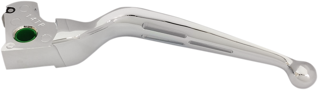Drag Specialties Slotted Wide Blade Clutch Lever Chrome 0613-1382