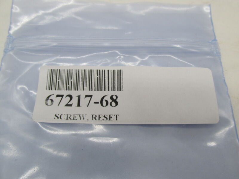 Lot of 6 Harley Davidson Genuine NOS Reset Knob Screws 67217-68
