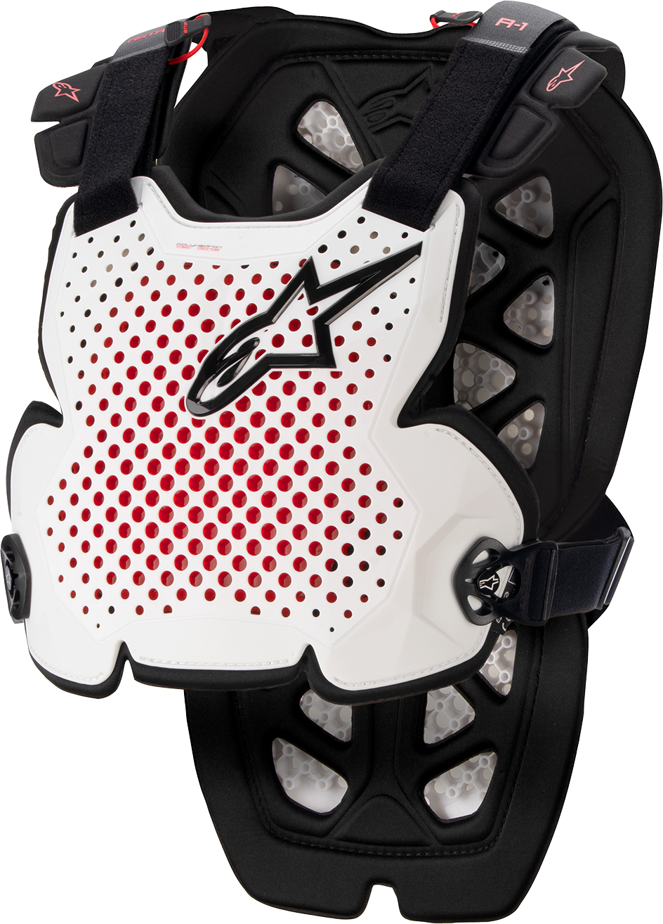 Alpinestars A-1 Roost Guard White/Black/Red Medium/Large 6700123213M/L