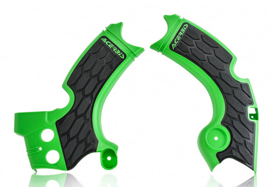 Acerbis X-Grip Frame Guards Green/Black 2657591089