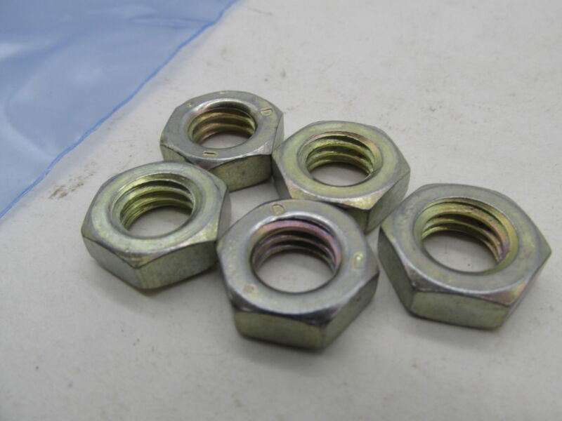 Lot of 5 Harley Davidson Genuine NOS Hex Jam Nuts 7515