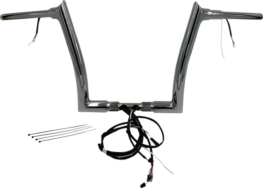 Fat Baggers, Inc. Plug & Play EZ Install 1-1/2" Pointed Top Handlebar Kit 801312