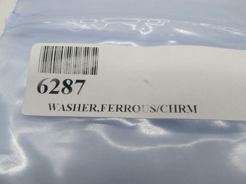 Lot of 2 Harley Davidson Genuine NOS Chrome Ferrous Washers 6287