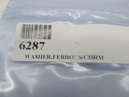 Lot of 2 Harley Davidson Genuine NOS Chrome Ferrous Washers 6287