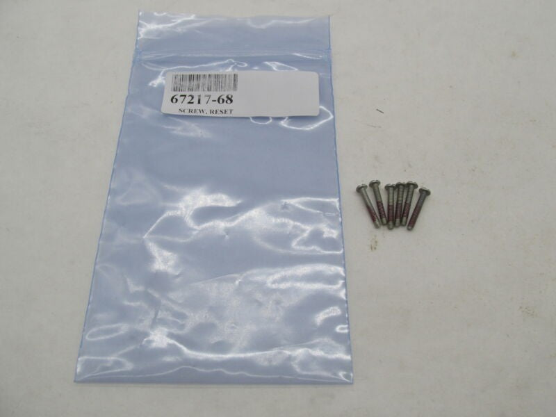 Lot of 6 Harley Davidson Genuine NOS Reset Knob Screws 67217-68