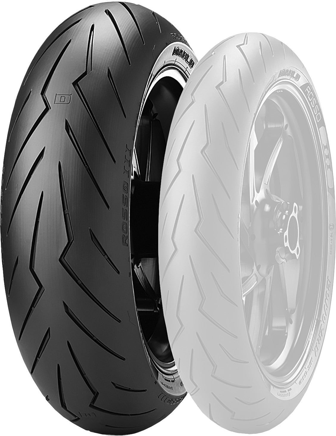 Pirelli Diablo Rosso III Tire 240/45/ZR17 -82W Rear 2717800