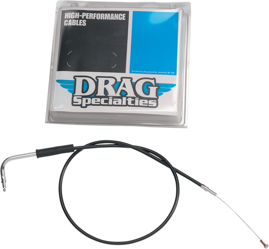Drag Specialties Black Vinyl Idle Cable 41 3/4in.
