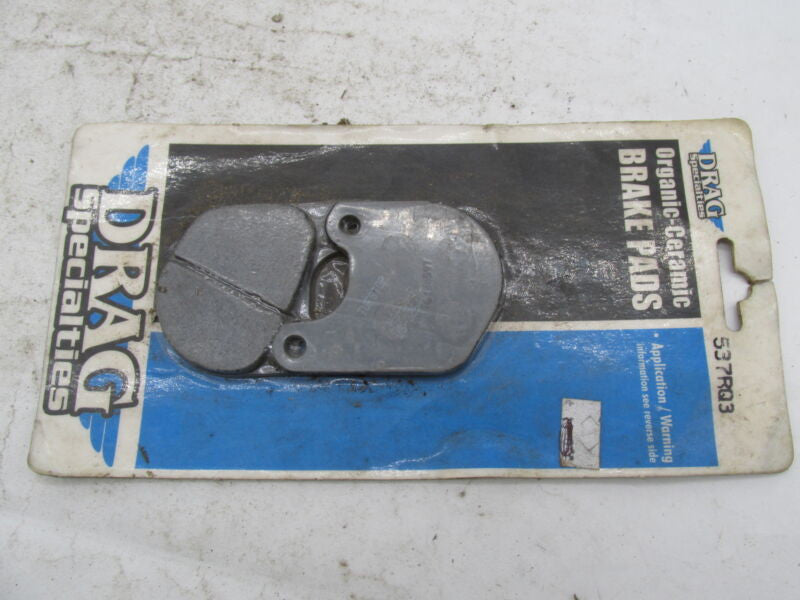 Harley Davidson Drag Specialties Organic & Ceramic Brake Pads 537RQ3 DS-0325409