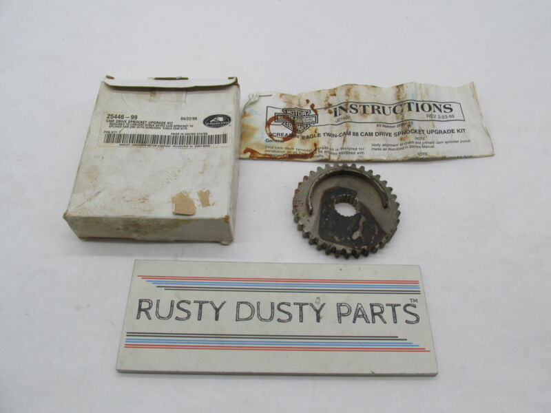Harley Genuine NOS Screamin Eagle Cam Drive Sprocket Upgrade Kit 25446-99