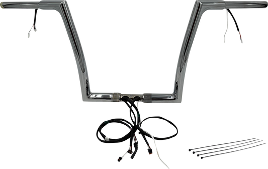 Fat Baggers, Inc. Plug & Play EZ Install 1-1/4" Flat Top Handlebar Kit 701912