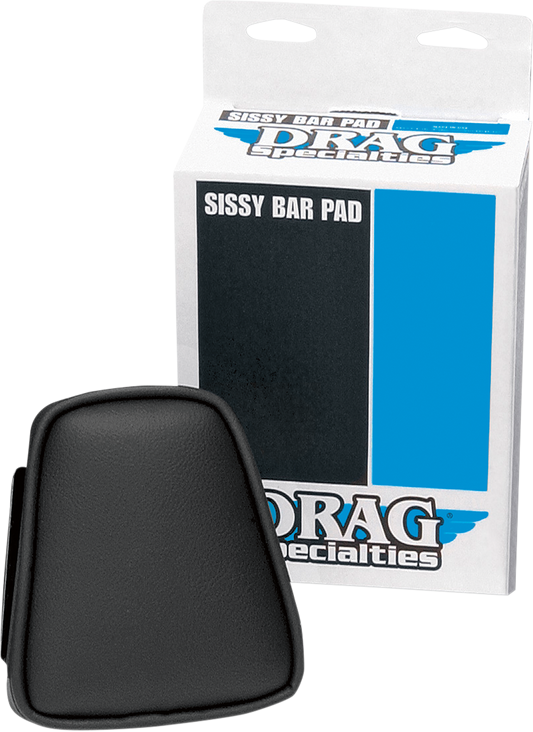 Drag Specialties Tapered Backrest Pads For Round Sissy Bars Smooth 0822-0341