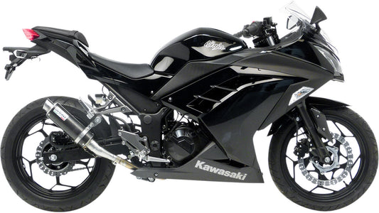 Leo Vince GP Corsa Slip-On Mufflers Carbon Fiber Stainless Steel 3293