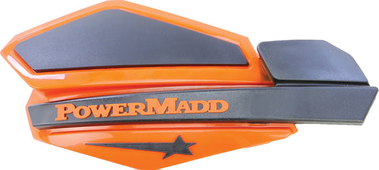 Powermadd Star Series Handguards Orange/Black 34205