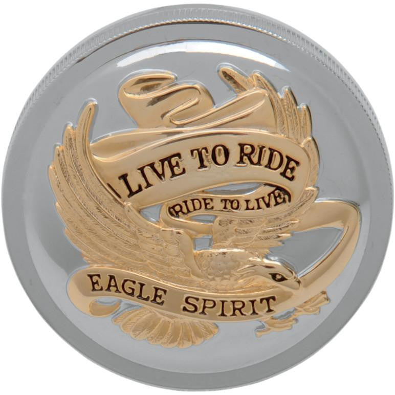 Drag Specialties Live To Ride Vented Gas Cap DS-390147