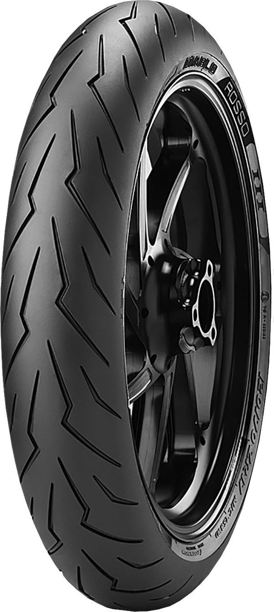 Pirelli Diablo Rosso III Tire 120/70ZR17 -58W Front 2807800