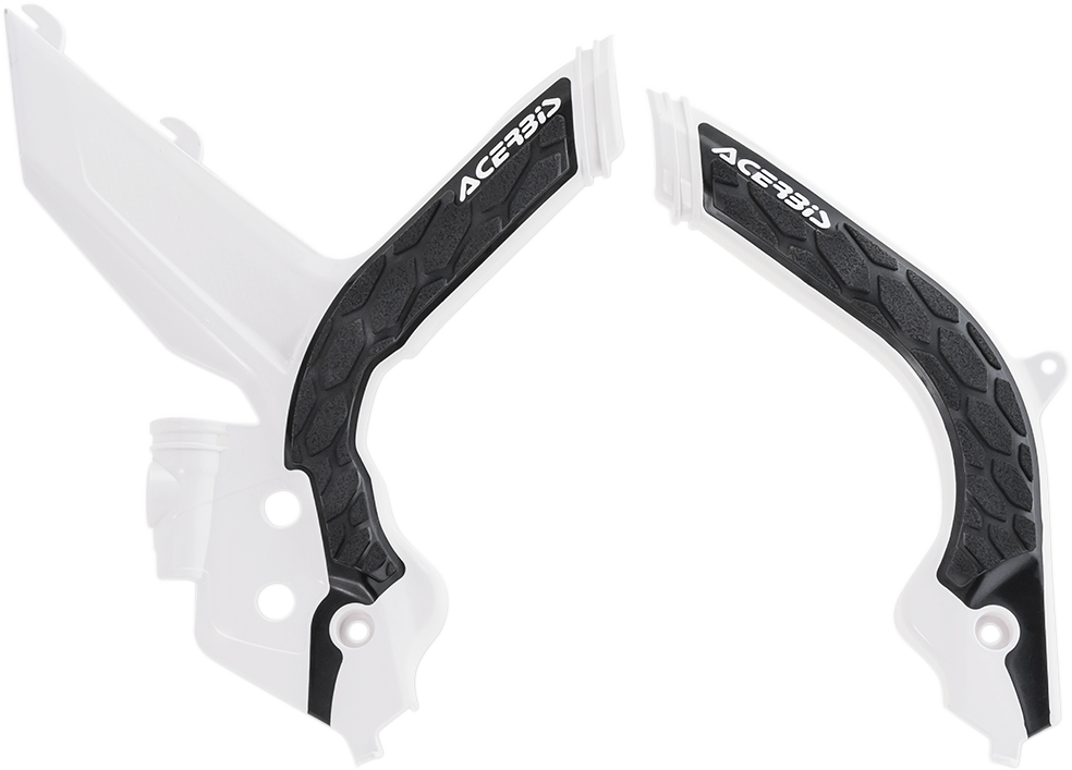 Acerbis X-Grip Frame Guards White/Black 2783151035