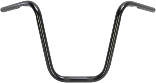 Emgo 1" Handlebars Gloss Black 12" Ape Hanger 07-93431B