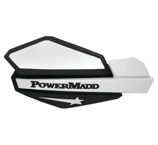 Powermadd Star Series Handguards Black/White 34228