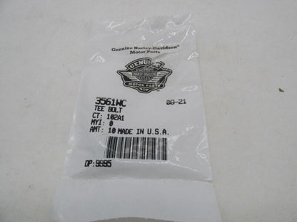 Lot of 2 Harley Davidson Genuine NOS 10-24 x 3/8 Tee Bolts 3561WC