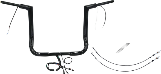 Fat Baggers, Inc. Plug & Play EZ Install 1-1/2" Flat Top Handlebar Kit 601214-B