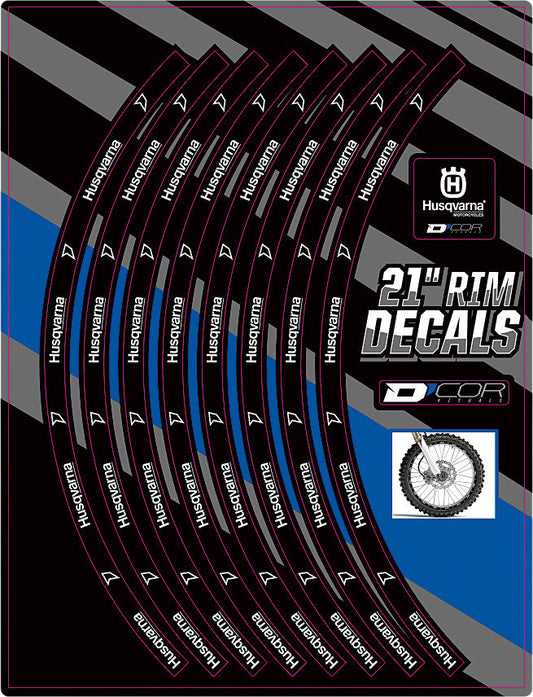 D'COR Rim Decals 21" 40-80-210