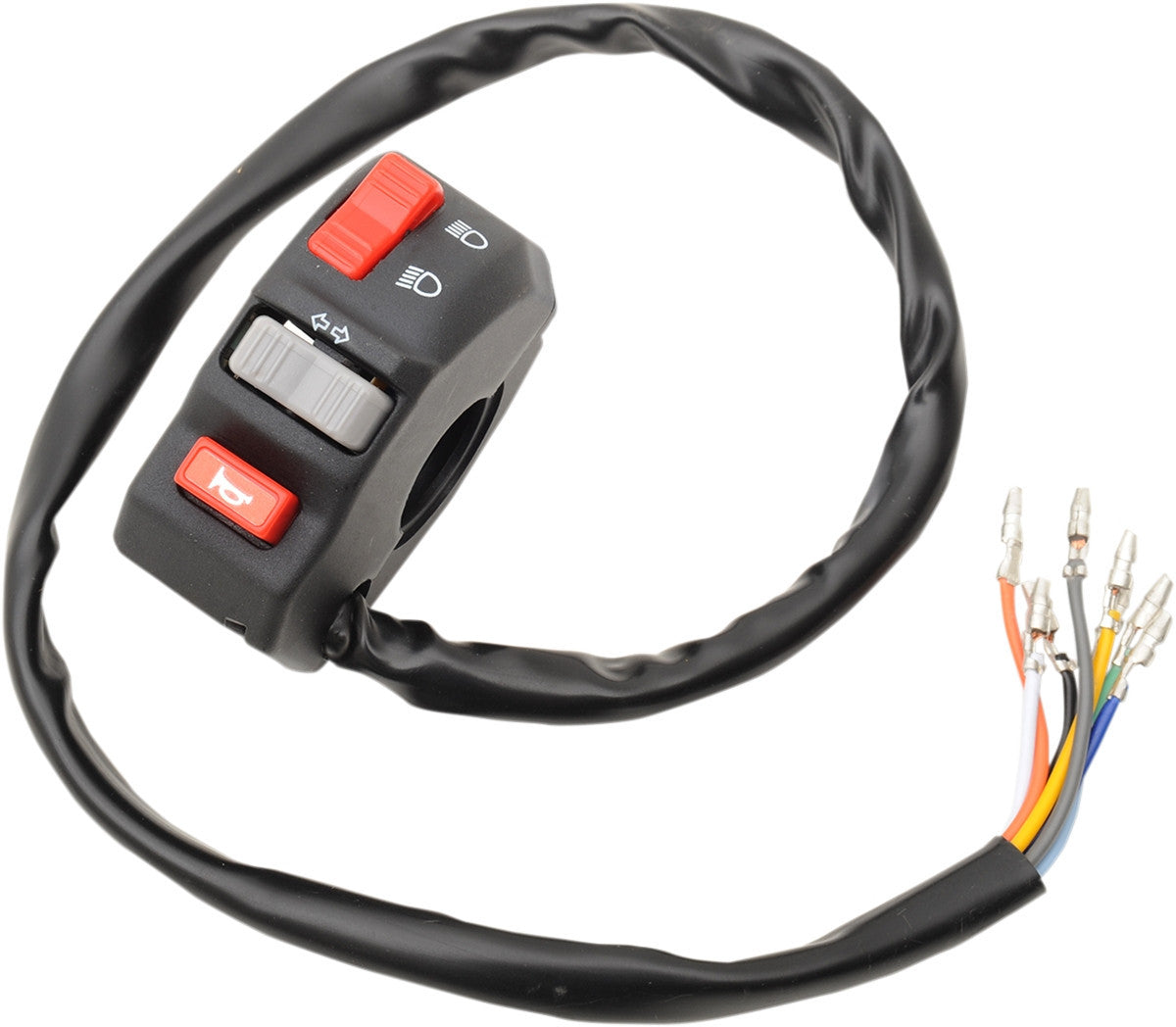 Emgo Universal Left-Side Handlebar Switch 46-68734