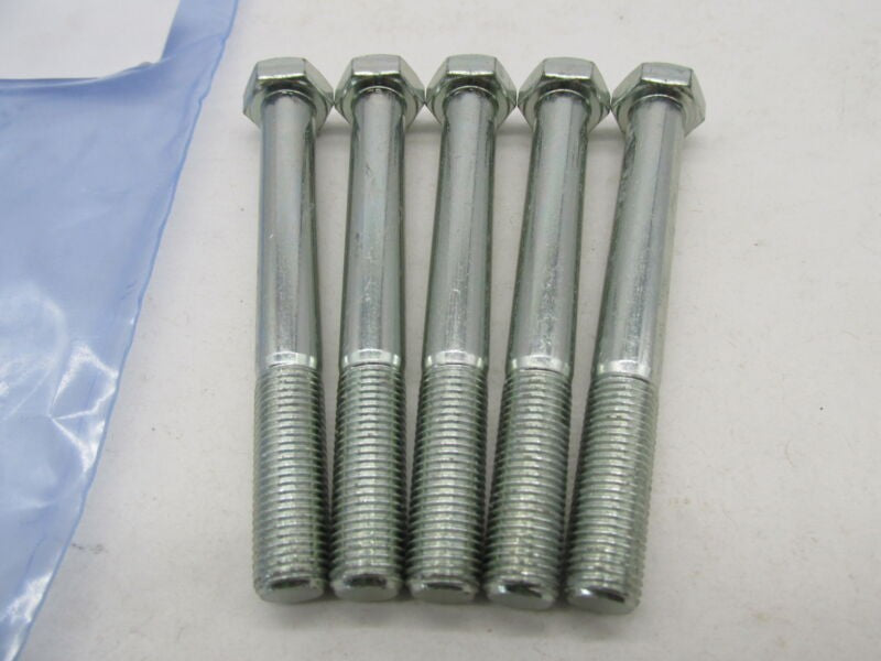 Lot of 5 Harley Davidson Genuine NOS Chrome Hex Head Screw Bolts 4434W