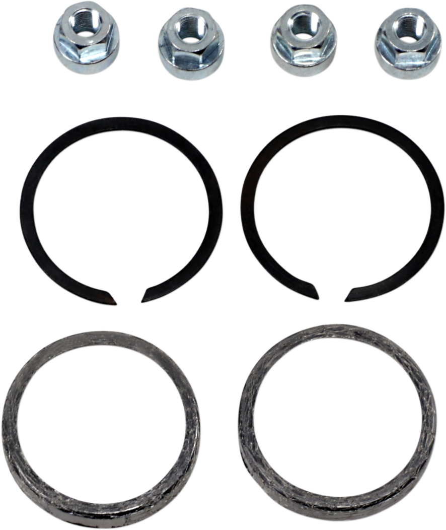 James Gasket Exhaust Port Gasket Kit Graphite Wire Gaskets and Heavy-Duty Hex...
