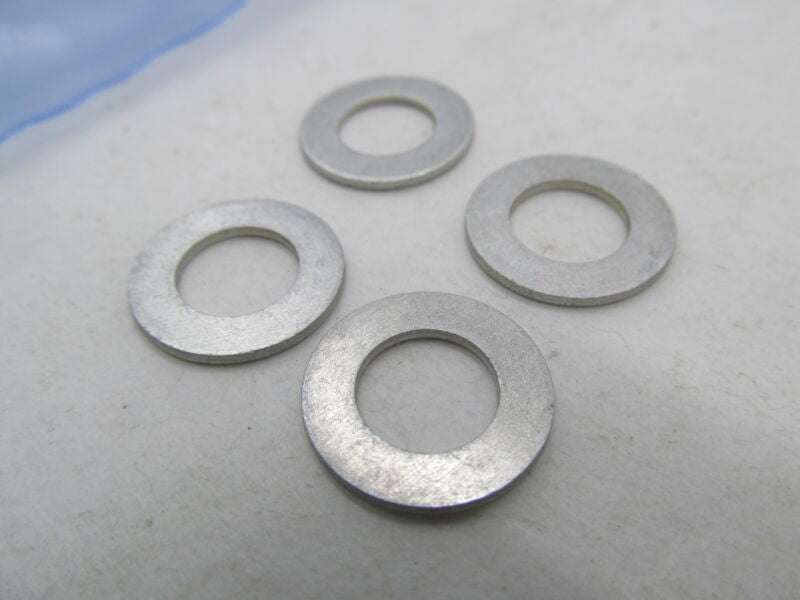 Lot of 4 Harley Davidson Genuine NOS Aluminum Washers 45279-00