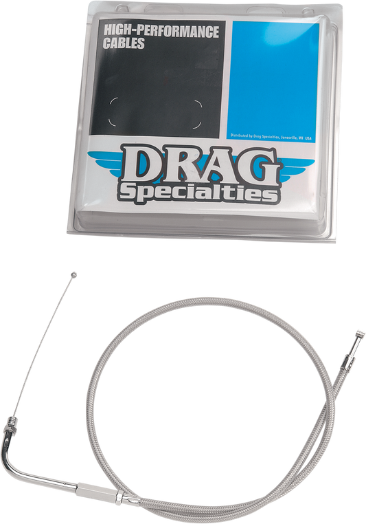 Drag Specialties Braided Idle Cable 34 3/4in.