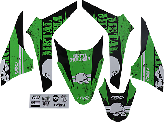 Factory Effex Metal Mulisha Shroud Graphic Kits 23-11112