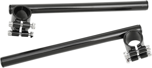 Emgo 7/8" Steel Clip On Handlebars 33mm Black 23-93132
