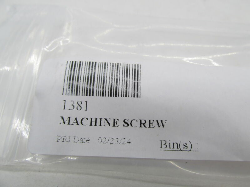 Lot of 4 Harley Davidson Genuine NOS Machine Screws 1381