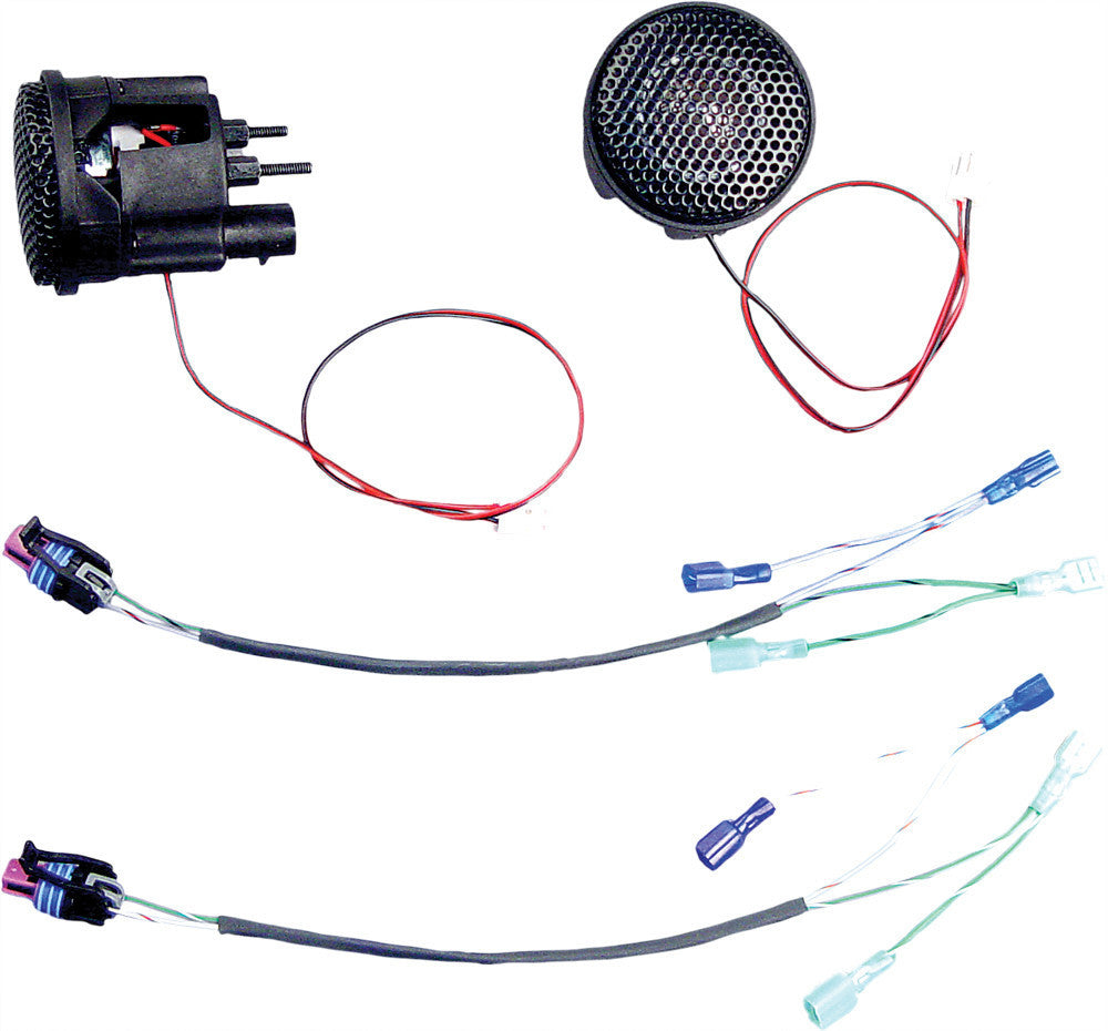 J & M Rokker XT Dual 7.25in. Sub-Woofer Speaker Kit for Stock H-D Saddlebags ...