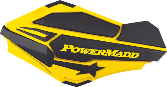 Powermadd Sentinel Handguards Suzuki Yellow/Black 34406