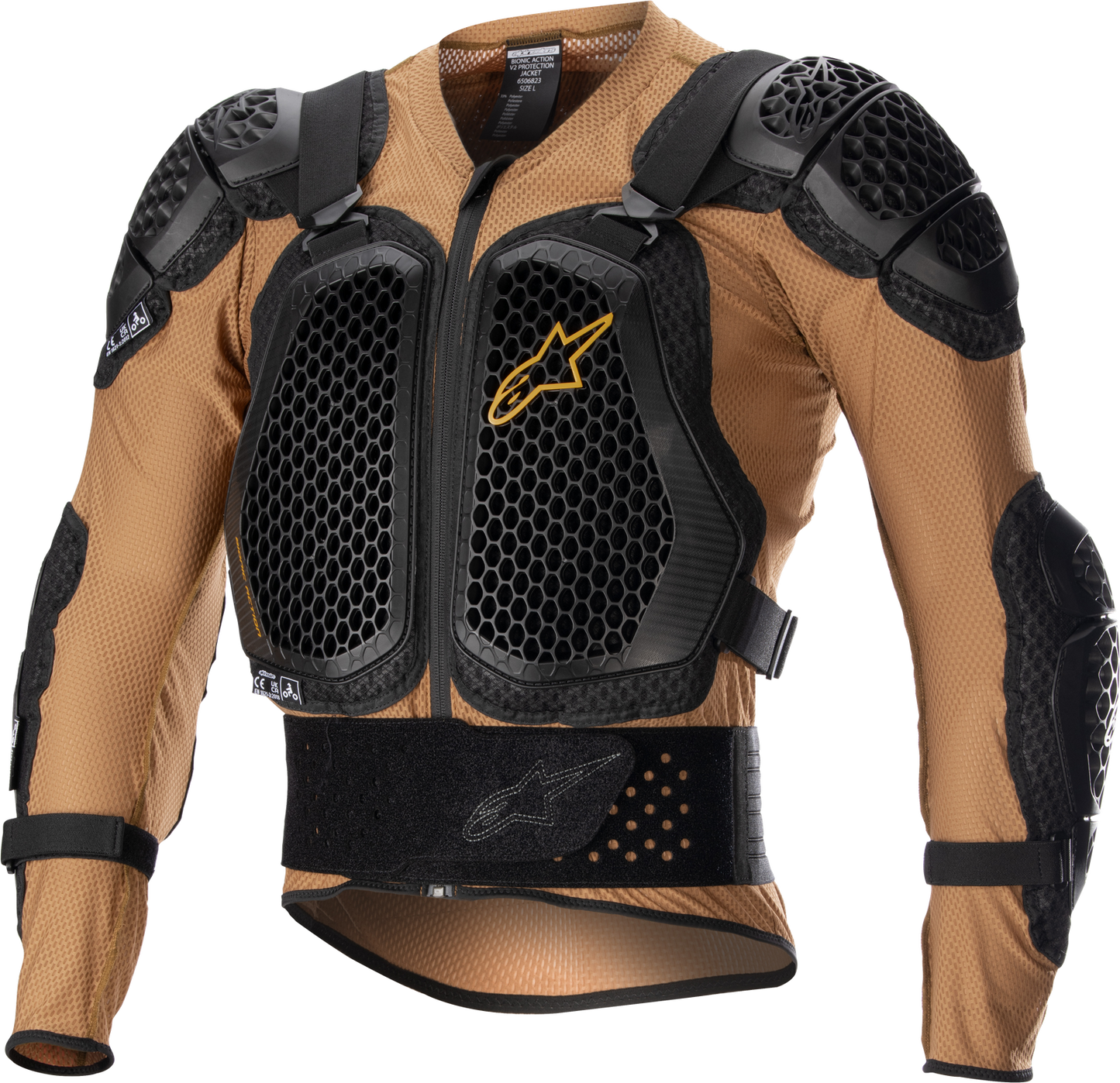 Alpinestars Bionic Action V2 Protection Jacket Sand/Grey XL 6506823-814-XL