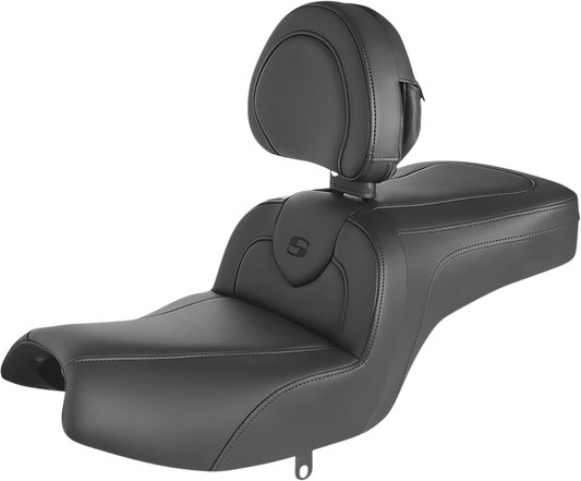 Saddlemen RoadSofa Seat Black W/Black Stitching I20-06-187BR