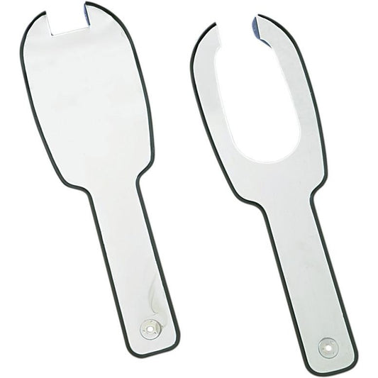 Drag Specialties Chrome Tank Trim With Cut-Out DS-373661