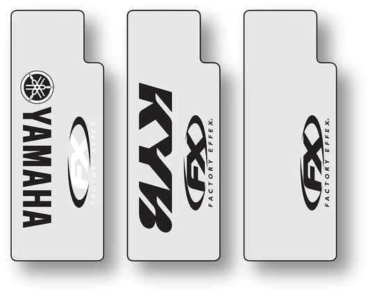 Factory Effex Upper Fork Shield Graphic Kit Yamaha - Blue FX06-38206