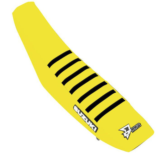 D'COR Factory Reinforced Seat Covers Yellow, Black Ribs 30-40-463