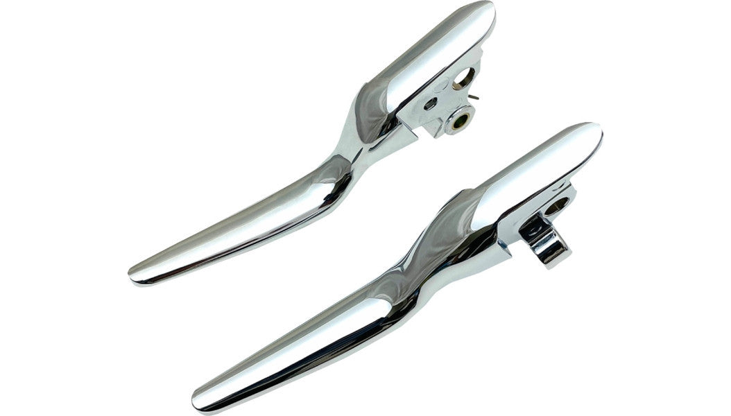 Drag Specialties Custom Lever Set Chrome 0610-2257