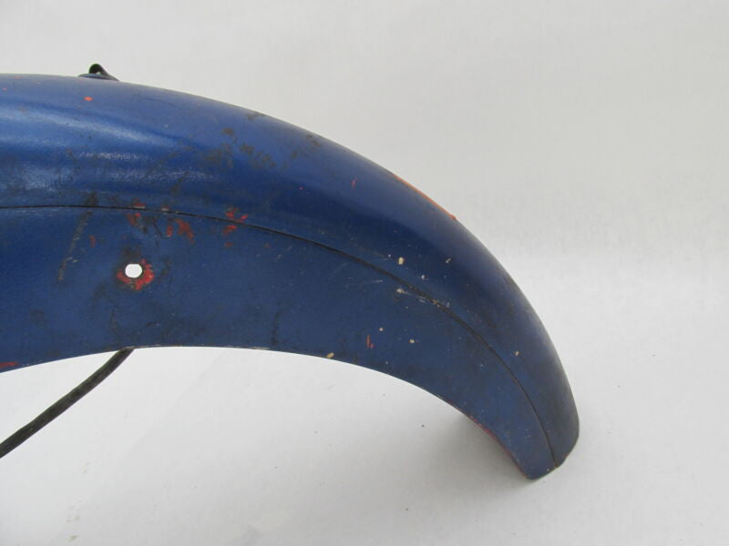 Harley Davidson Genuine Aermacchi M50 Blue Rear Fender w/ Guide Taillight