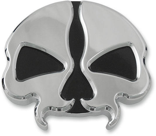 Drag Specialties Split Skull Gas Cap Chrome 0703-0785
